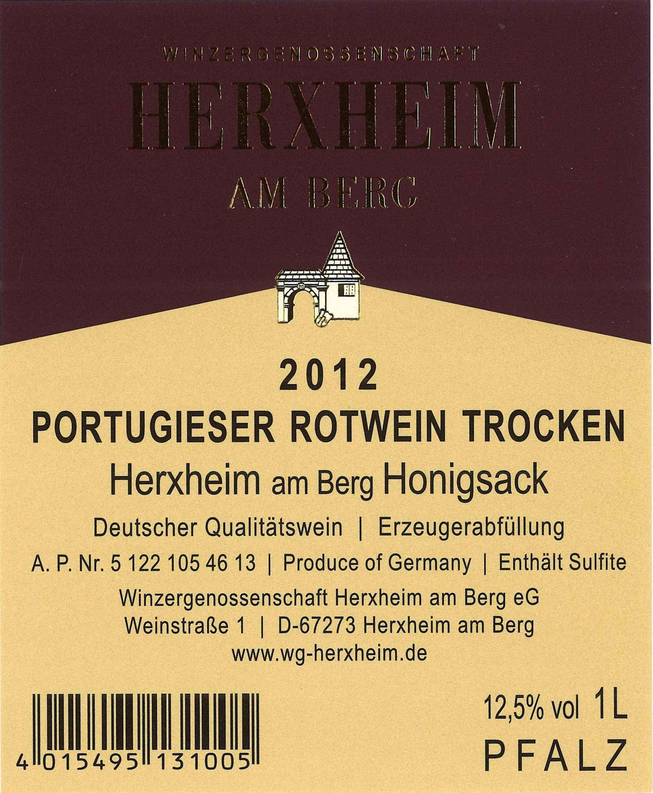 Portugieser Dry Red Wine