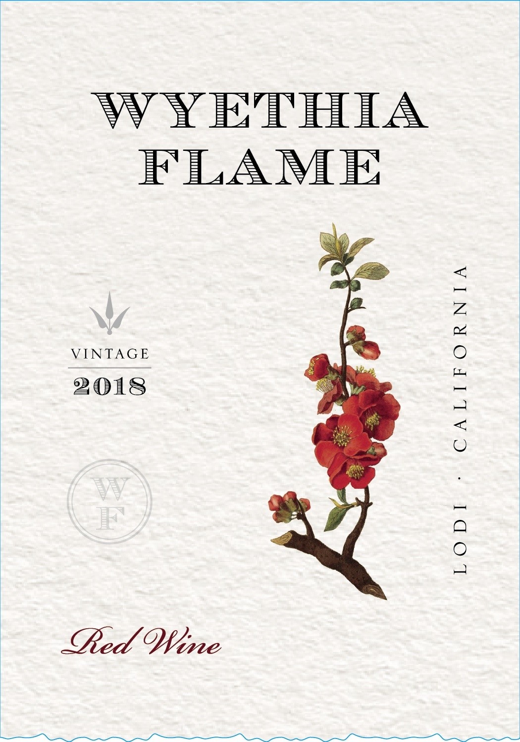 Wyethia Flame Red Wine