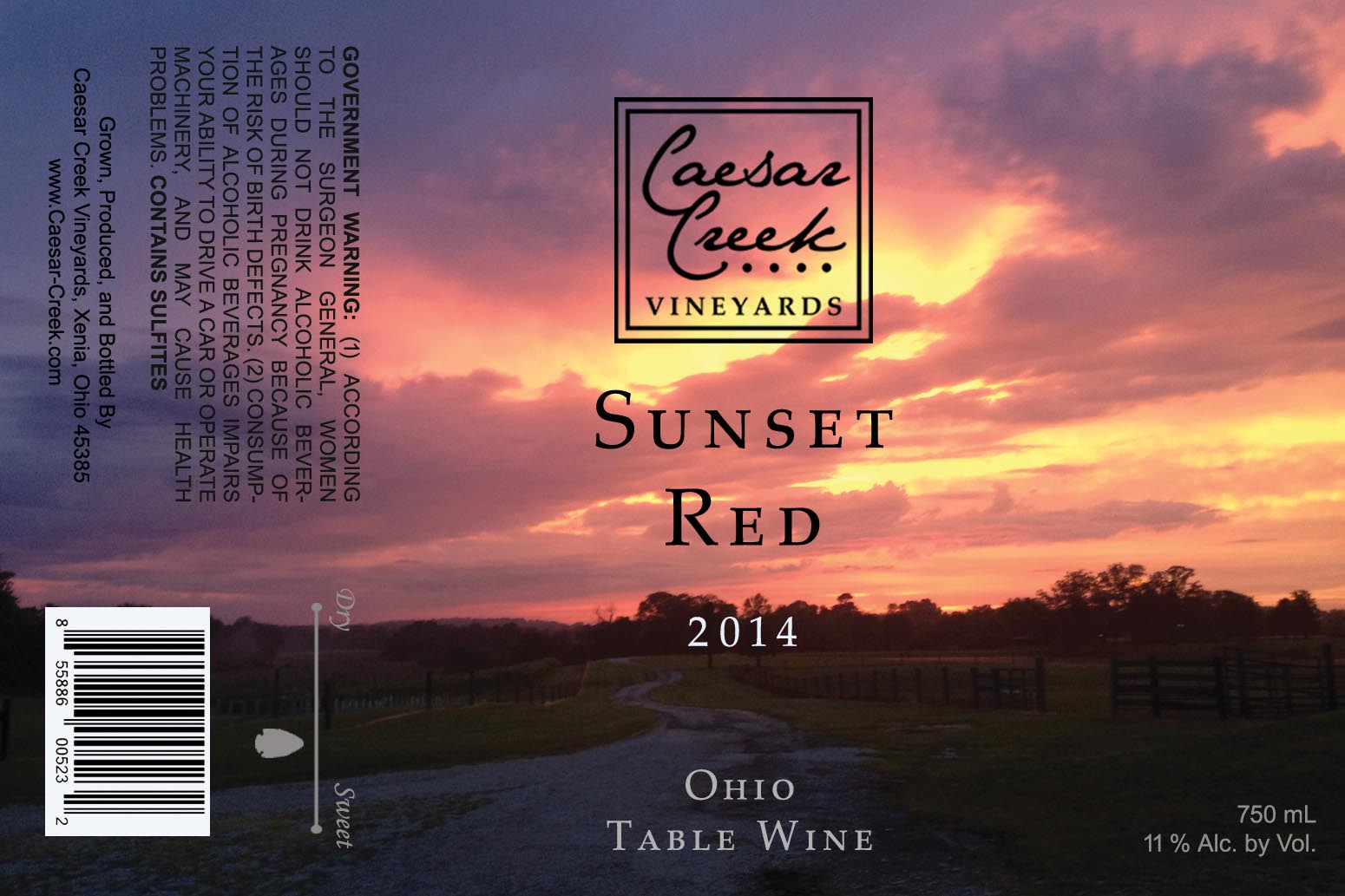 Sunset Red