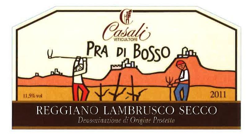 Pra Di Bosso Viticultori Reggiano Lambrusco Secco