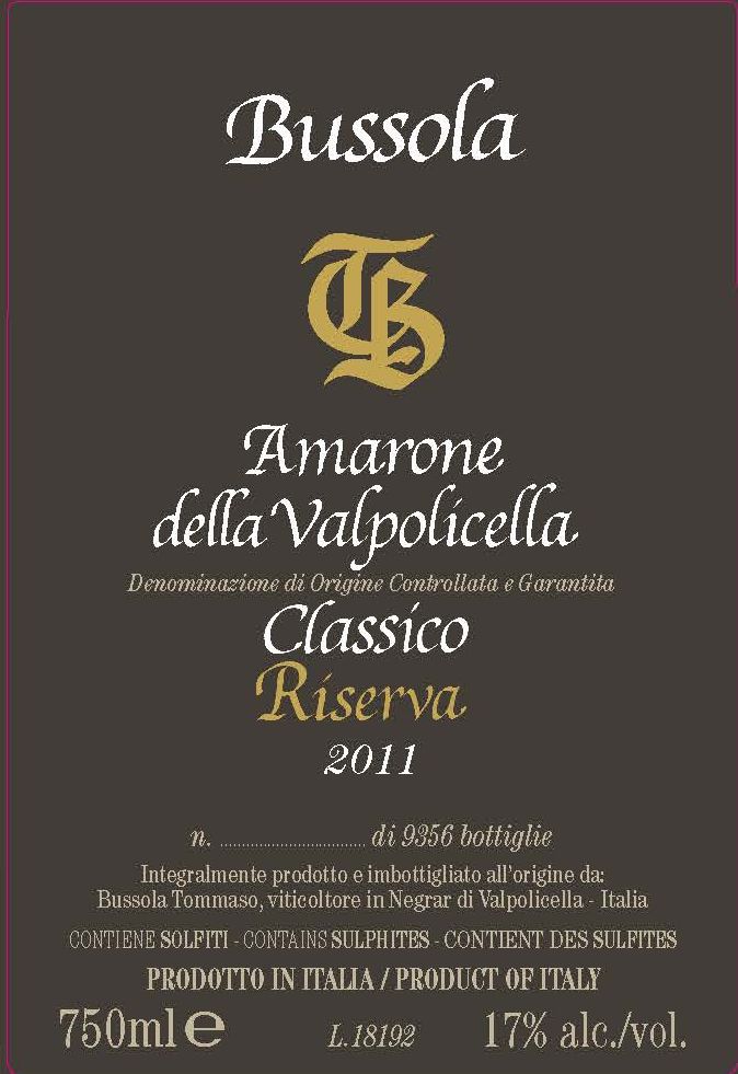 Amarone della Valpolicella Classico Riserva