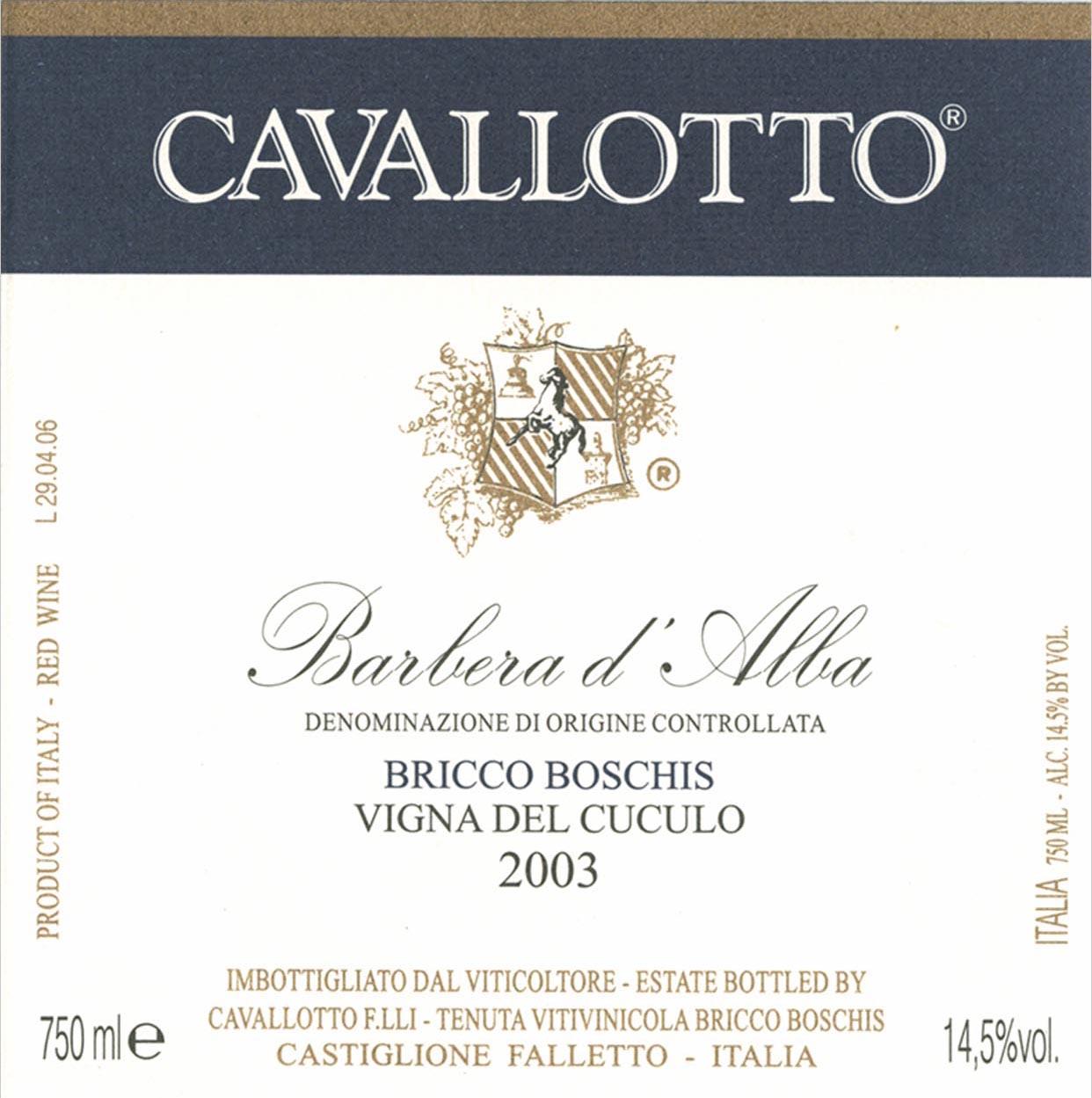 Bricco Boschis Vigna Del Cuculo