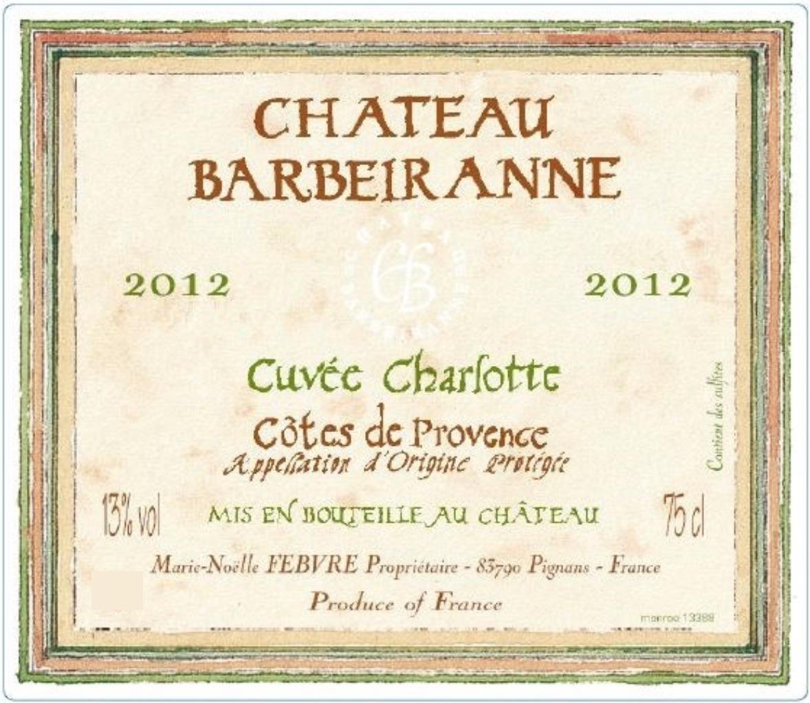 Cuvee Charlotte