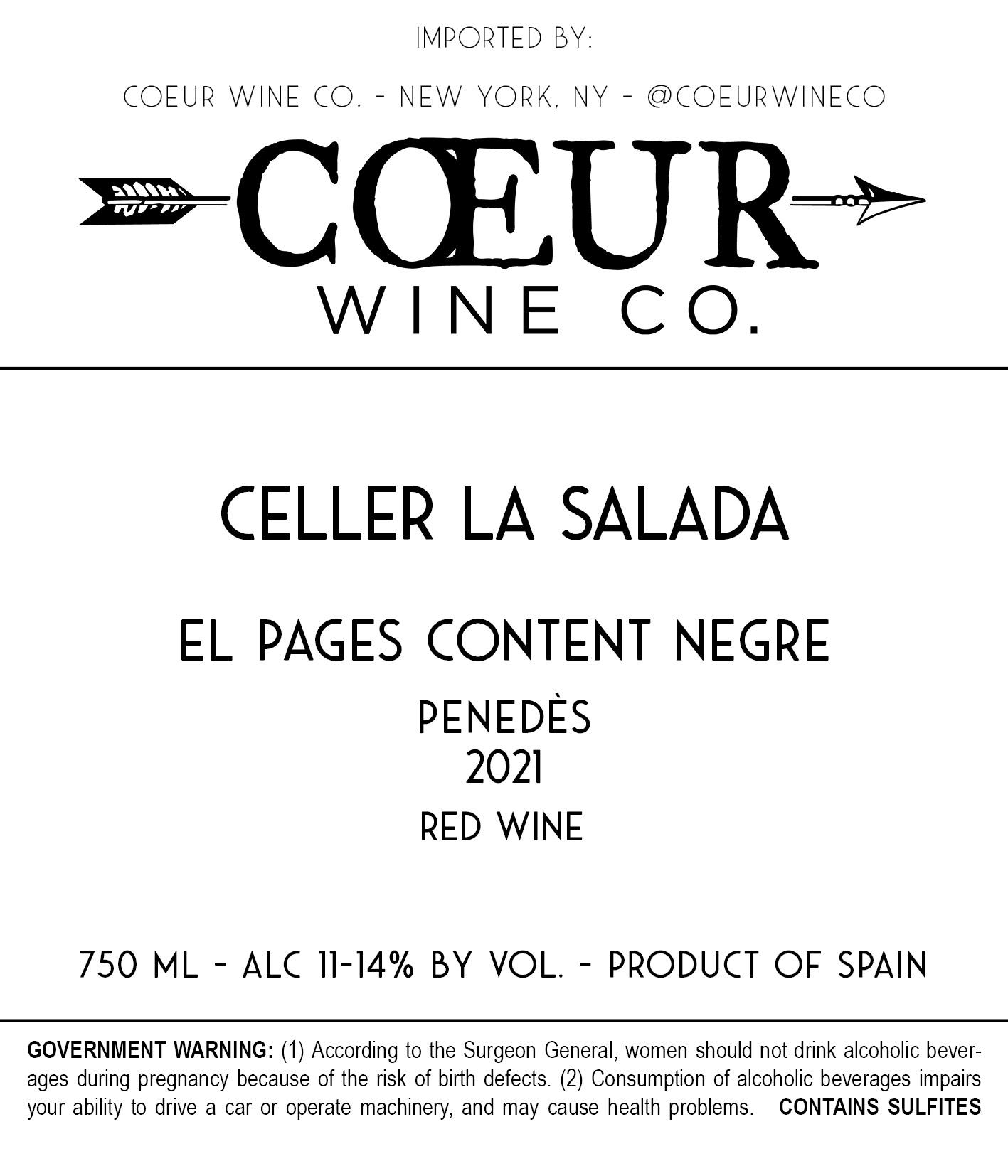 El Pages Content Negre