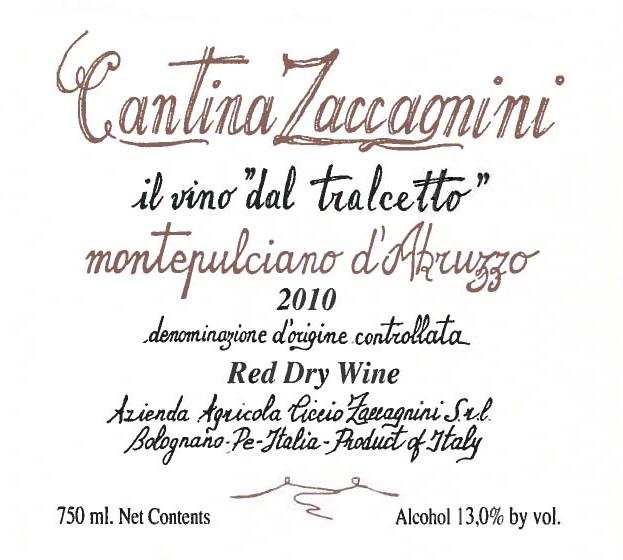il vino dal tralcetto