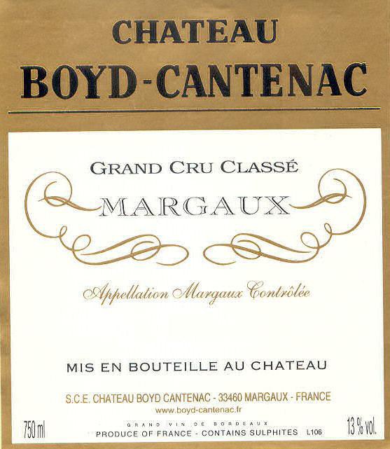 Boyd Cantenac Margaux