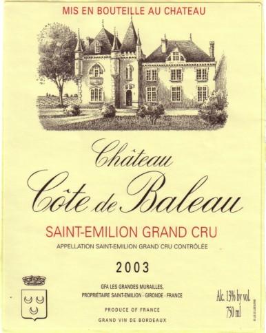 Chateau Côte De Baleau