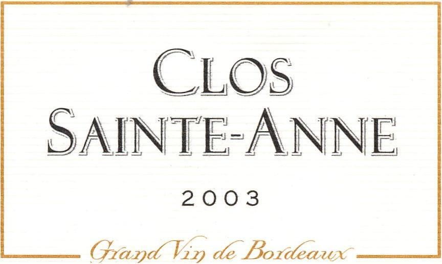 Clos Sainte-Anne