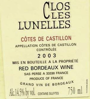 Clos Les Lunelles