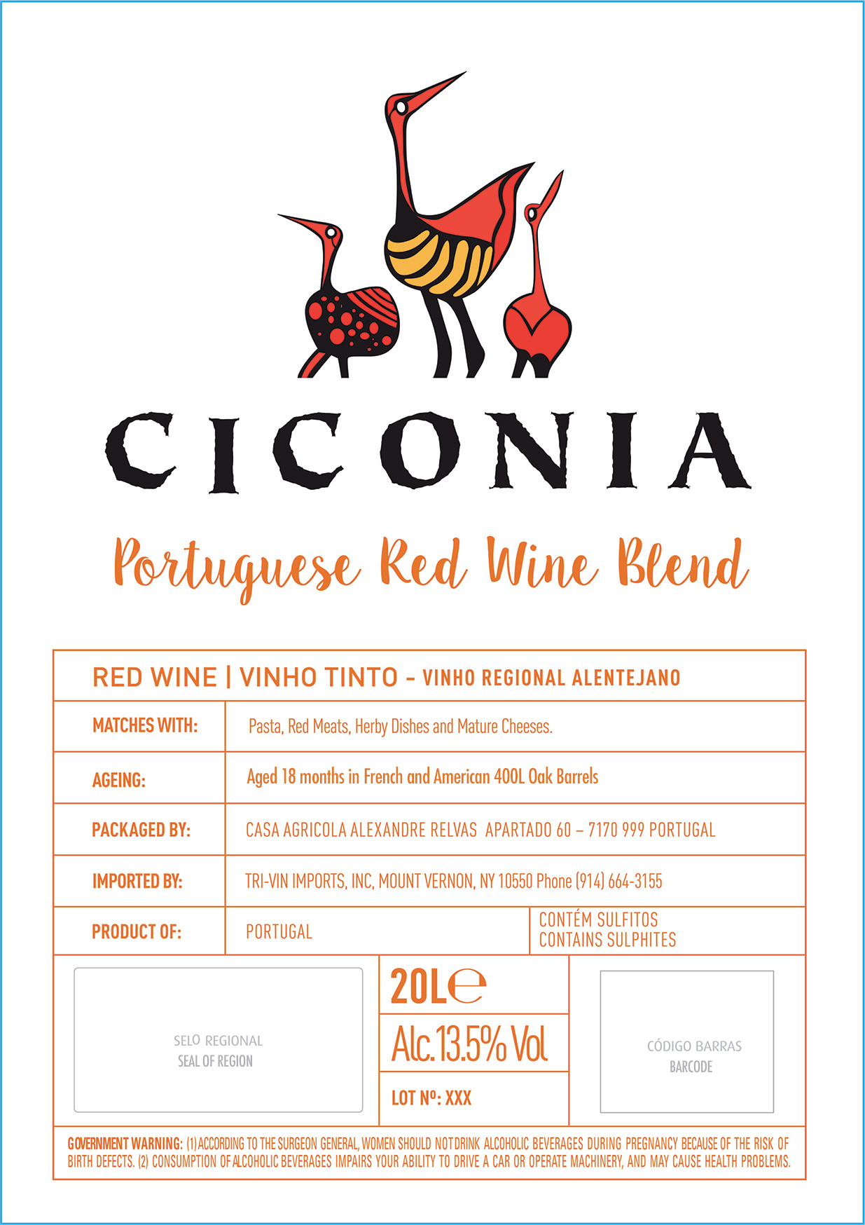 Portuguese Red Wine Blend
