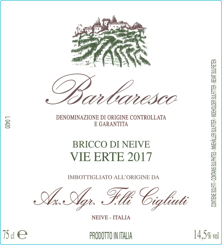 Bricco Di Neive - Vie Erte