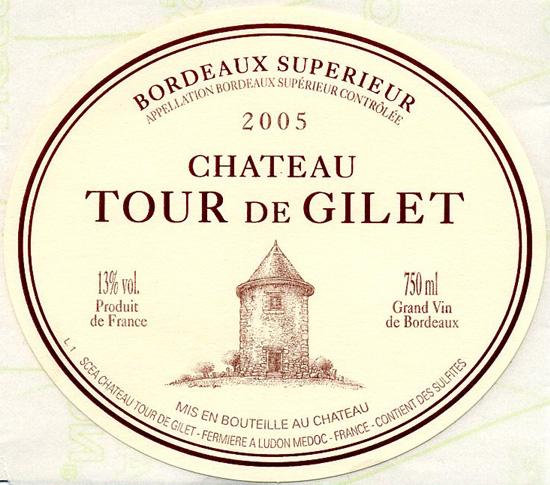 Tour De Gilet Bordeaux Superieur Red Wine