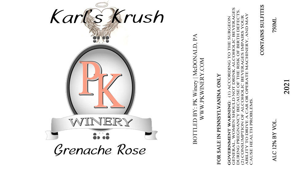 Karl's Krush Grenache Rose