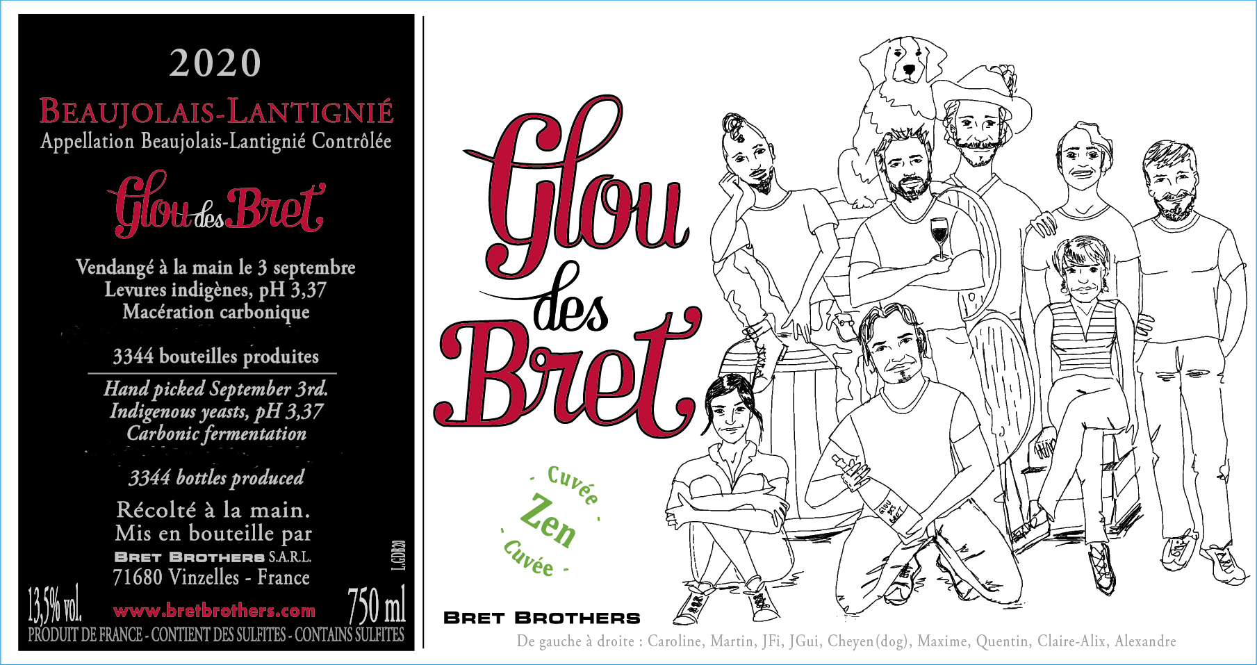 Glou Des Bret Cuvee Zen
