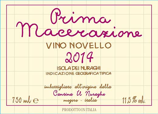 Prima Macerazione
