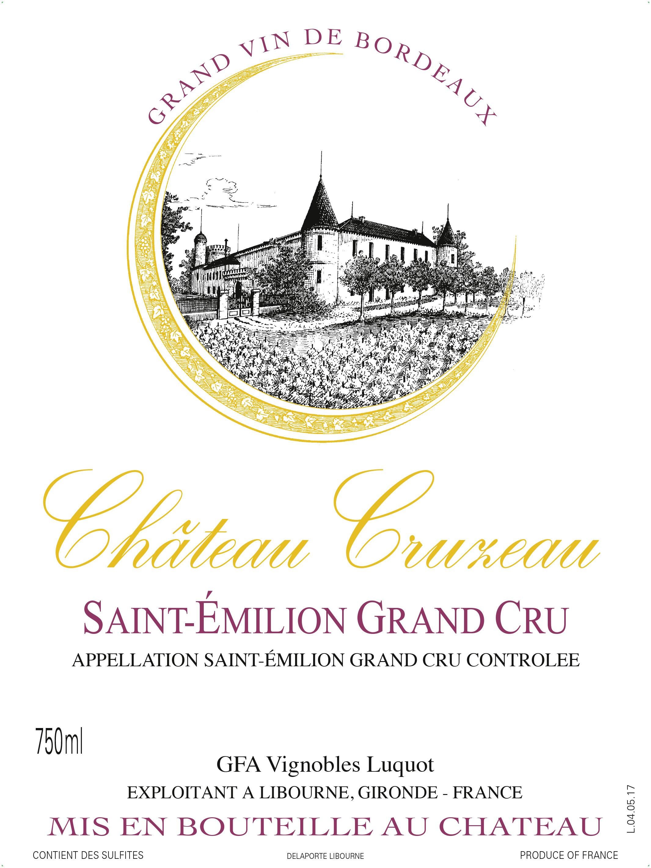 Cruzeau Saint Emilion Grand Cru