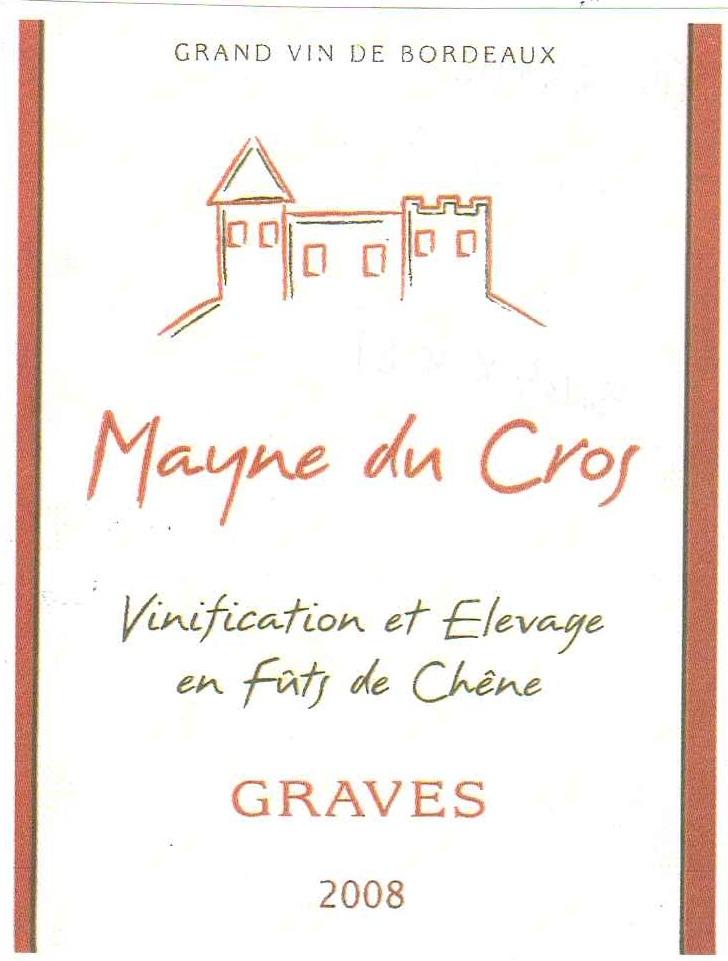 Cuvee Mayne Du Cros