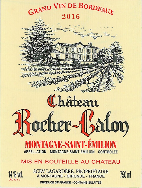Chateau Rocher Calon Montagne Saint-Emilion