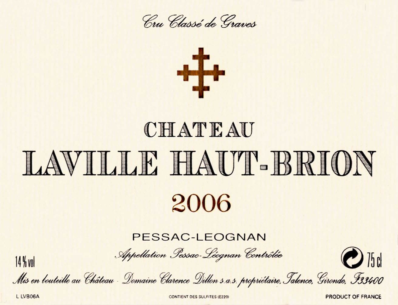 Laville Haut - Brion