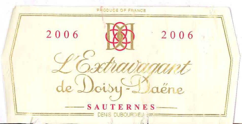 L'Extravagant de Doisy-Daëne