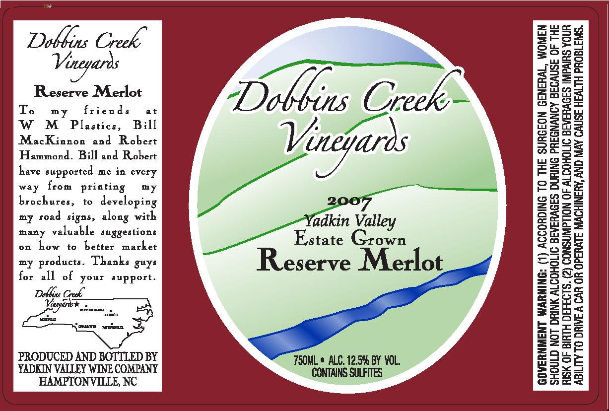 Reserve Merlot