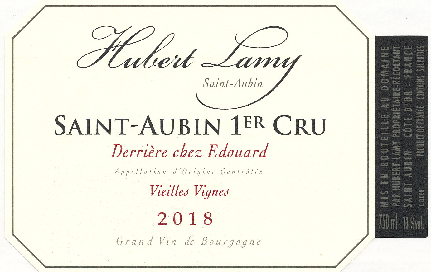 Saint Aubin 1er Cru Derriere Chez Edouard