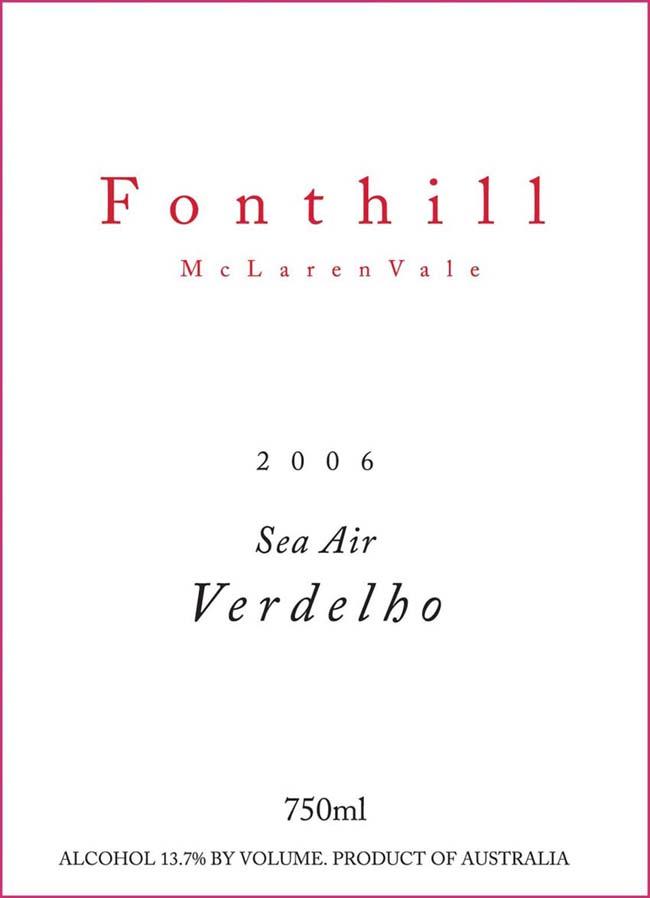 Sea Air Verdelho Mclaren Vale