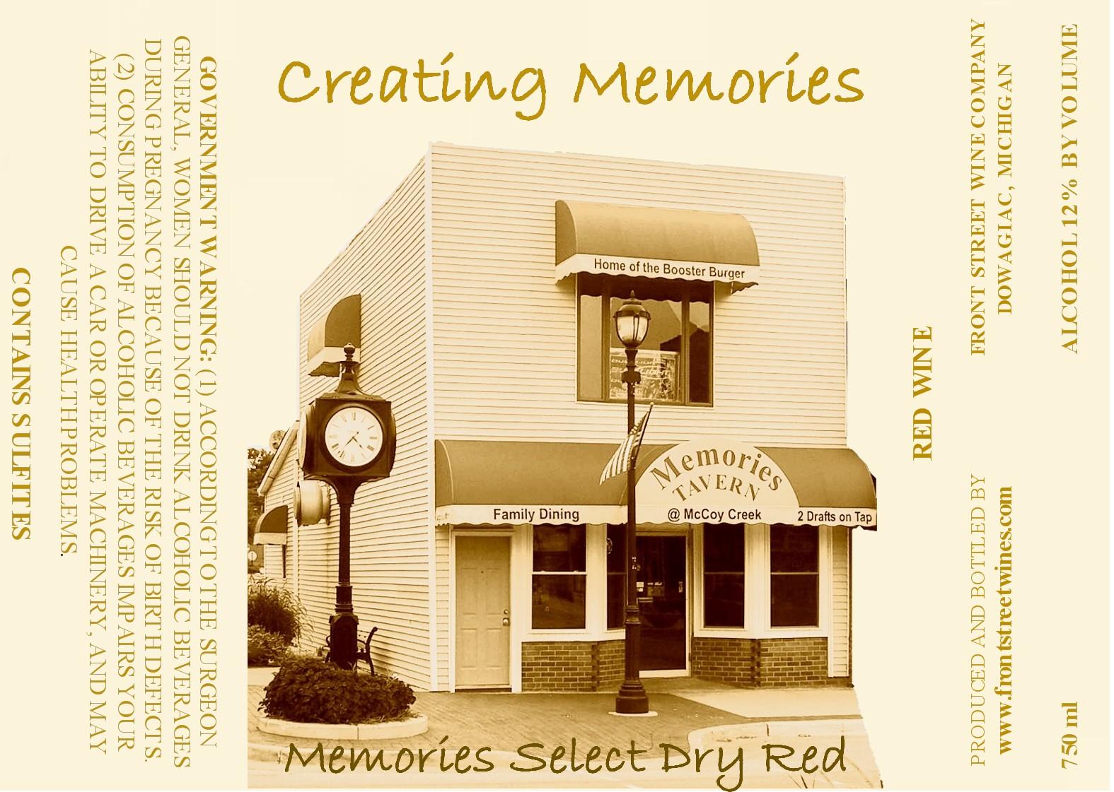 Memories Select Dry Red