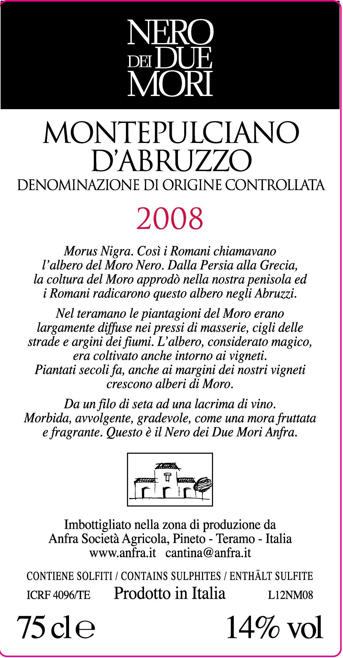 Anfra Nero Dei Due Mori