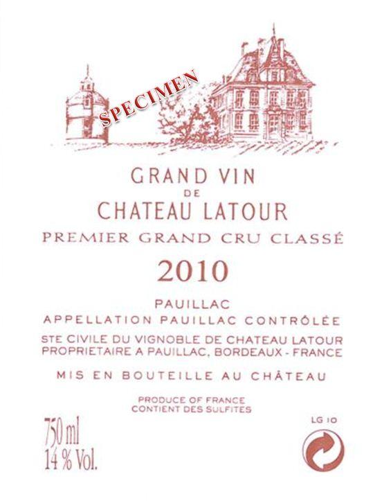 Chateau Latour Premier Grand Cru Classé De
