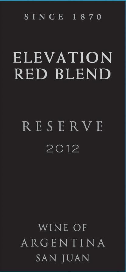 Elevation Red Blend
