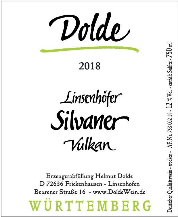 Linsenhöfer Silvaner Vulkan