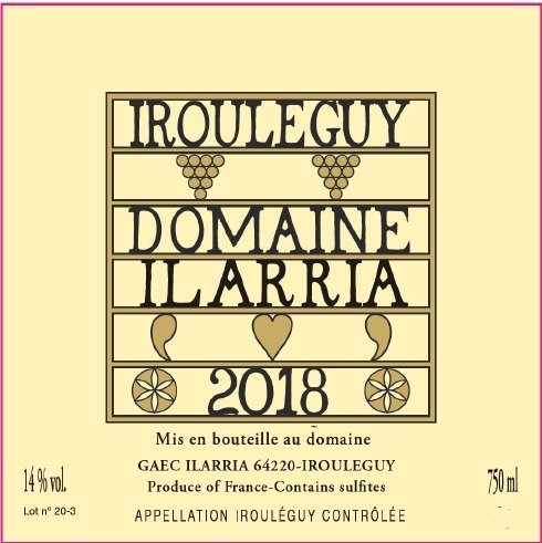 White Irouleguy Wine