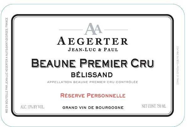 Beaune Premier Cru Red Burgundy Wine