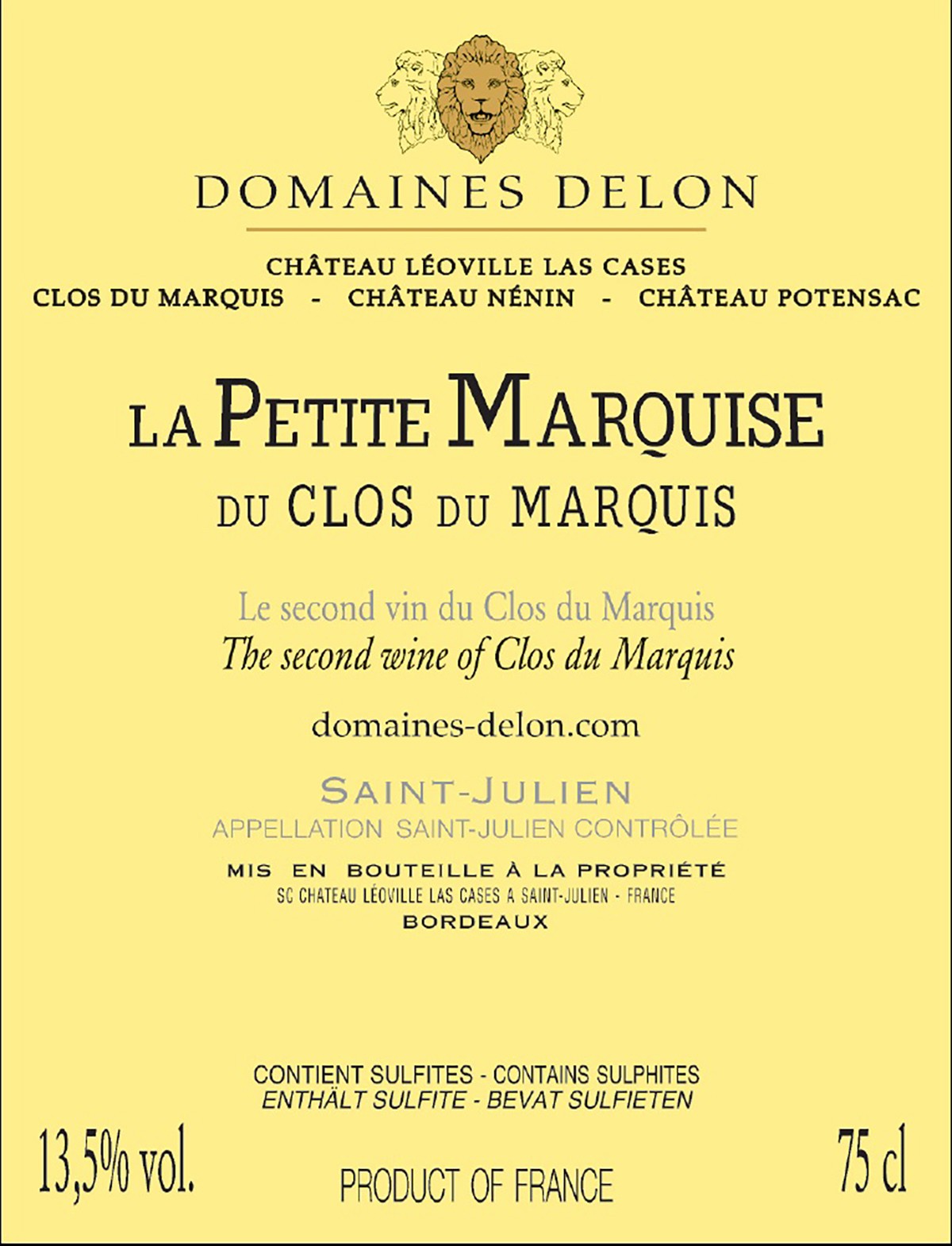 La Petite Marquise du Clos du Marquis