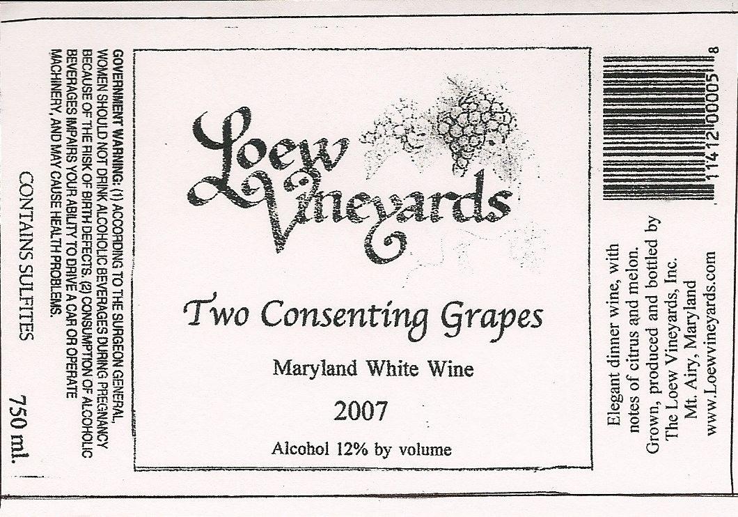 Two Consenting Grapes