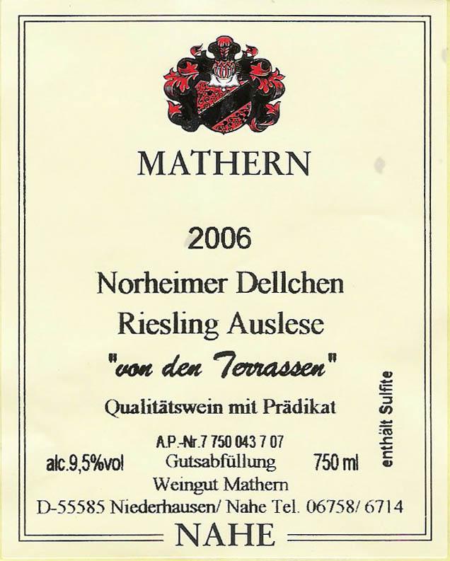 Rorheimer Dellchen "Vom Den Terrassen"