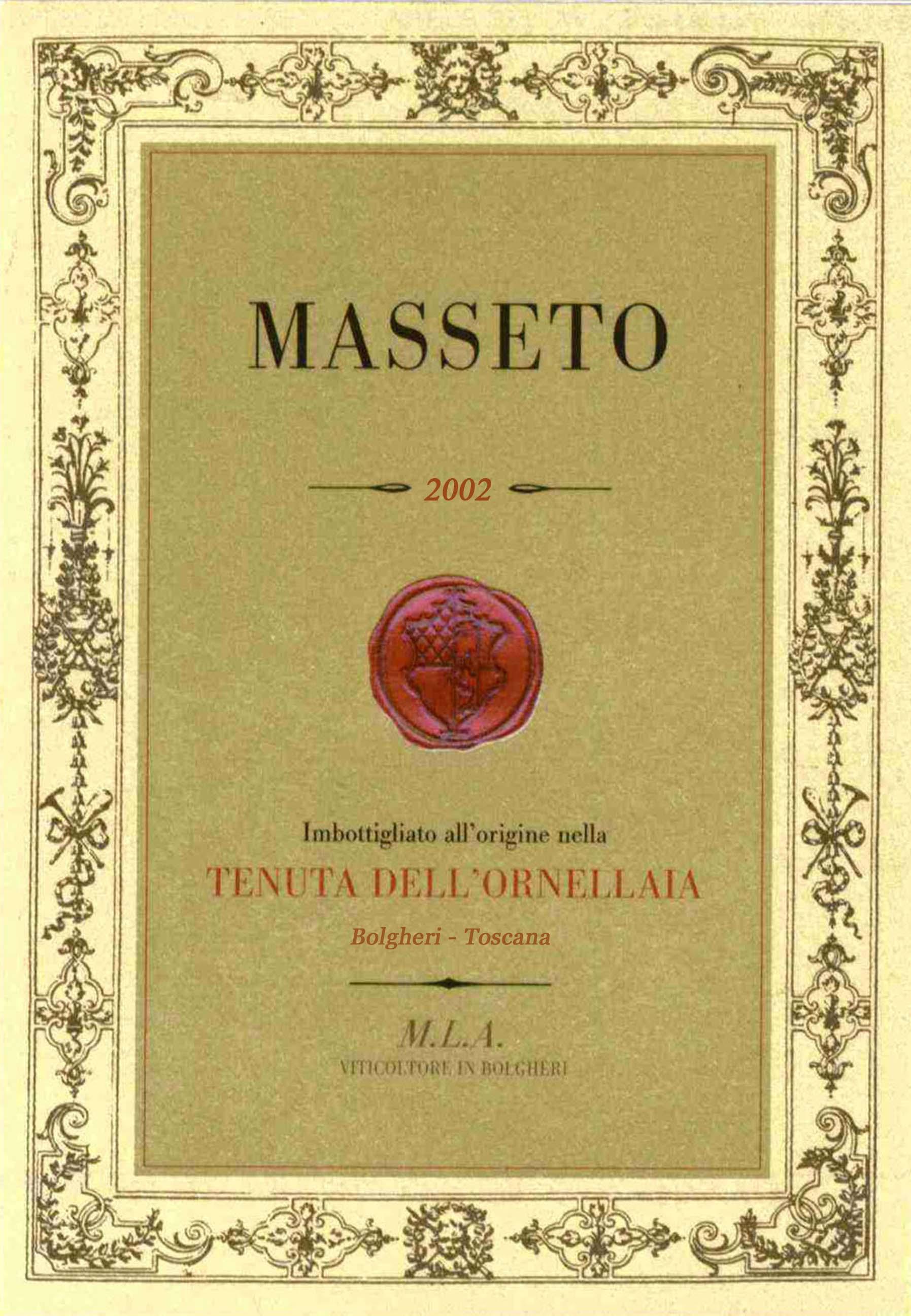 Image of Masseto wine