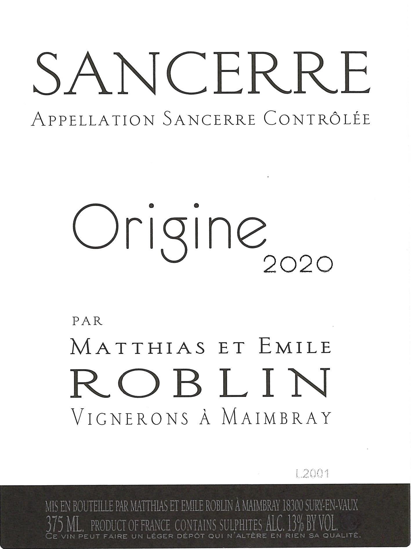 Origine Half Bottles