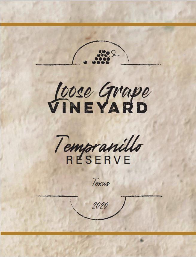 Tempranillo Reserve