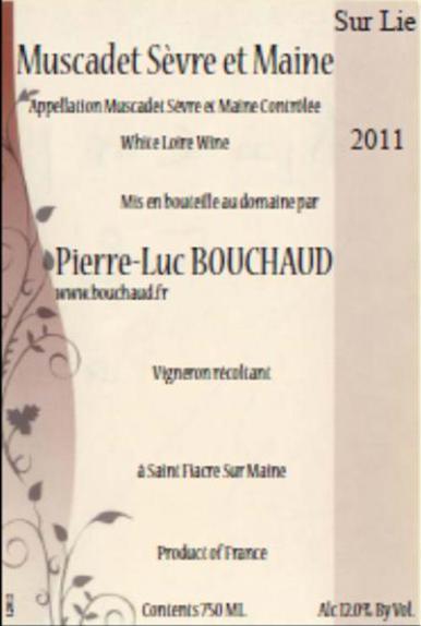 Le Perd Son Pain Muscadet Sèvre Et Maine Sur Lie