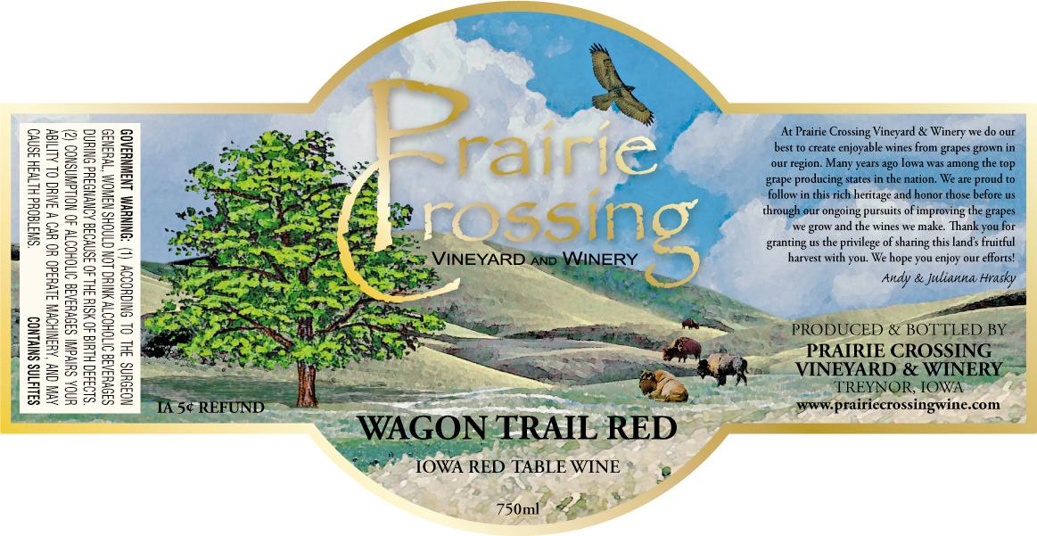 Wagon Trail Red