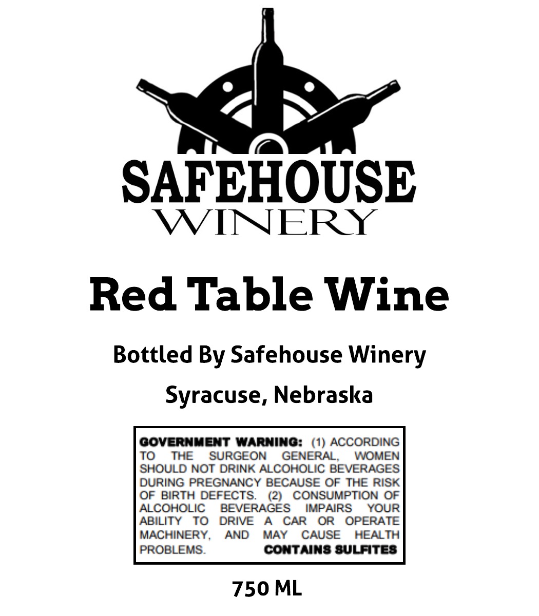 Red Table Wine