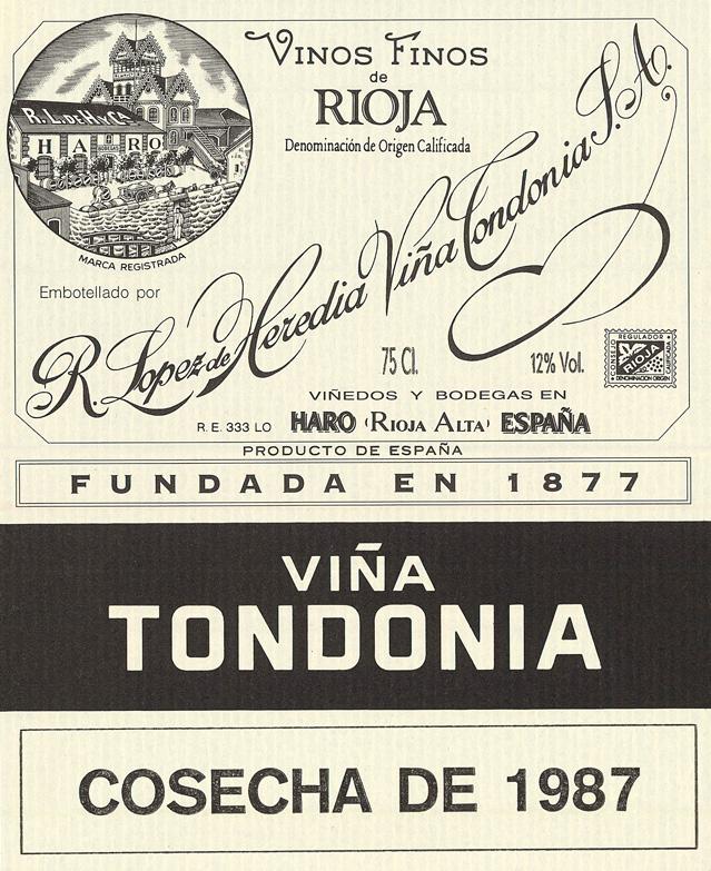 Vina Tondonia Gran Reserva
