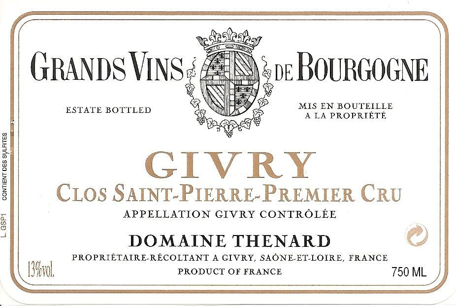 Clos Saint-Pierre-Premier Cru
