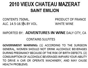 Vieux Chateau Mazerat