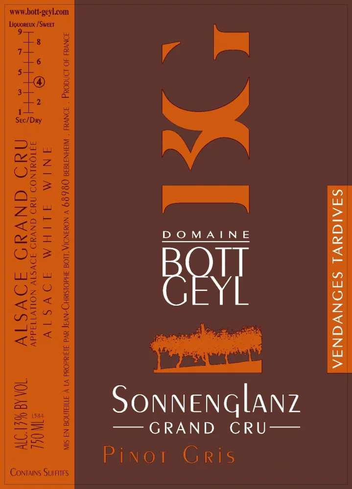 Sonnenglanz Vendanges Tardives