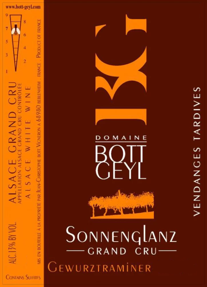 Sonnenglanz Vendanges Tardives