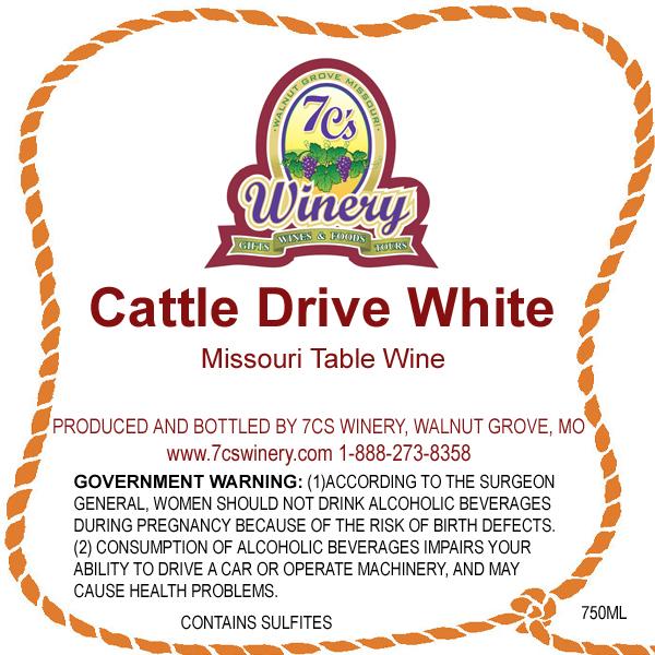 Cattle Drive White