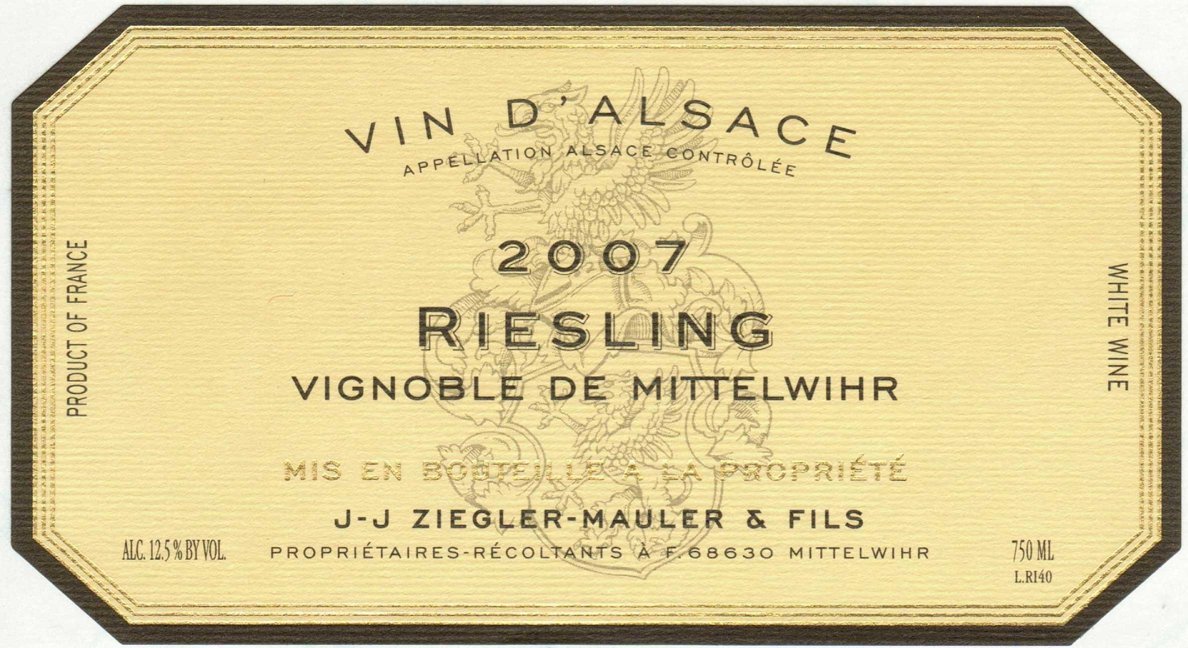 Vignoble De Mittelwihr